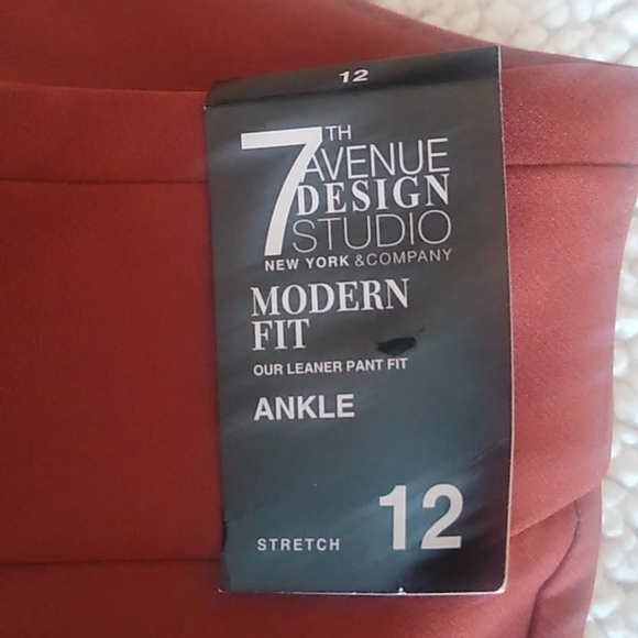 7th Avenue Coral modern fit ankle pants - Picture 3 of 5